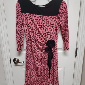 Faux Wrap Dress